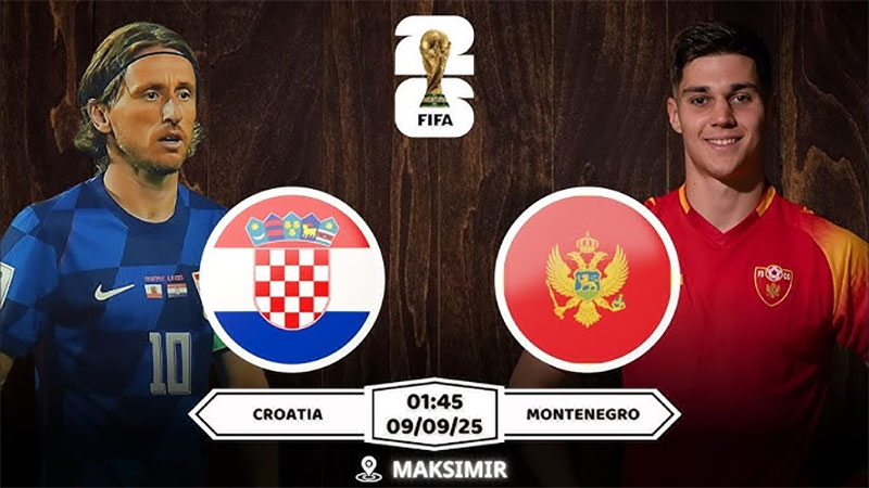 วิเคราะห์บอล โครเอเชีย VS มอนเตเนโกร