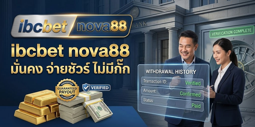 ibcbet nova88 มั่นคง จ่ายชัวร์